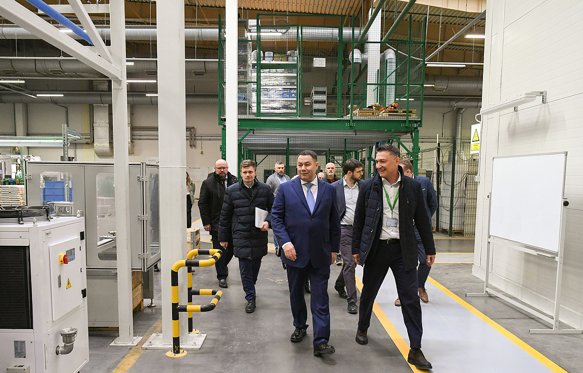 Губернатор Тверской области Игорь Руденя встретился с лидерами промышленной отрасли региона 2
